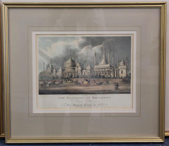Sutherland After Cordwell The Pavilion at Brighton, 9.5 x 12.25in.